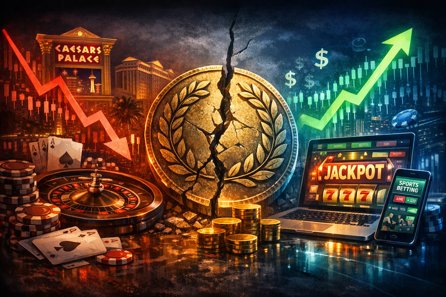 Caesars Entertainment Stock Lags Long-Term Despite Digital Gains and Analyst Optimism