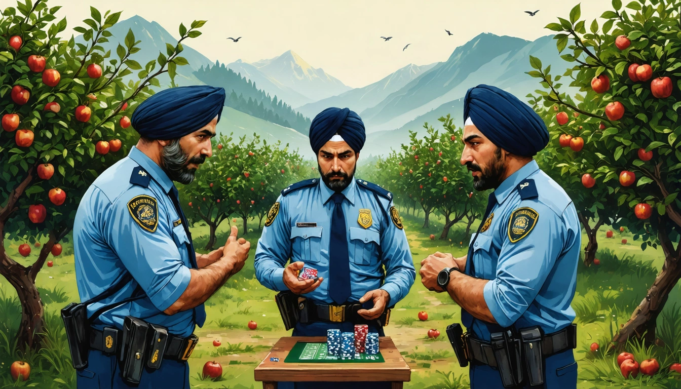 Shopian Police Seize ₹29,000 in Gambling Raid Near Sugan Orchards